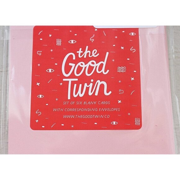 New - "Noel" Christmas Cards - Set of 6 Cards - Recycled, Eco - The Good Twin - Picture 3 of 3